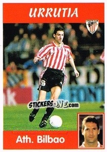 Cromo Urrutia - Liga Spagnola 1997-1998 - Panini