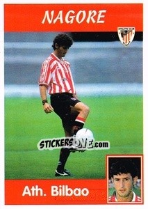 Sticker Nagore - Liga Spagnola 1997-1998 n. 91a - Panini