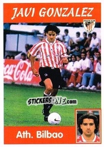 Figurina Javi Gonzalez - Liga Spagnola 1997-1998 - Panini