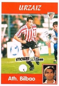Sticker Urzaiz - Liga Spagnola 1997-1998 n. 95 - Panini