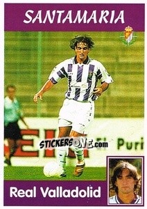 Sticker Santamaria - Liga Spagnola 1997-1998 - Panini