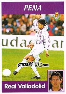 Figurina Peña - Liga Spagnola 1997-1998 - Panini