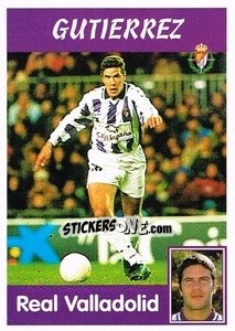 Sticker Gutierrez - Liga Spagnola 1997-1998 n. 104 - Panini