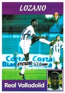 Sticker Lozano - Liga Spagnola 1997-1998 n. 105a - Panini