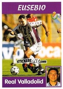 Sticker Eusebio - Liga Spagnola 1997-1998 n. 108 - Panini