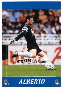 Figurina Alberto - Liga Spagnola 1997-1998 - Panini