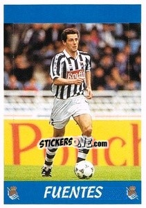 Figurina Fuentes - Liga Spagnola 1997-1998 - Panini