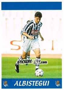 Figurina Albistegui - Liga Spagnola 1997-1998 - Panini