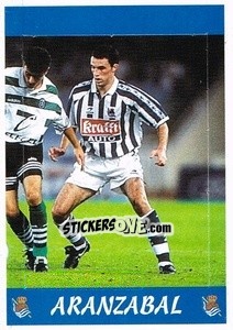 Sticker Aranzabal - Liga Spagnola 1997-1998 n. 118 - Panini