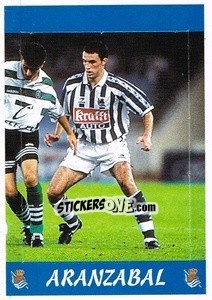 Figurina Aranzabal - Liga Spagnola 1997-1998 - Panini