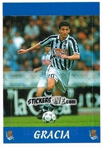 Figurina Gracia - Liga Spagnola 1997-1998 - Panini