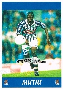 Sticker Mutiu - Liga Spagnola 1997-1998 n. 121 - Panini