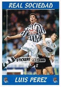 Sticker Luis Perez - Liga Spagnola 1997-1998 n. 122 - Panini