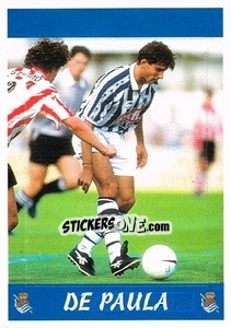 Sticker De Paula - Liga Spagnola 1997-1998 n. 123 - Panini