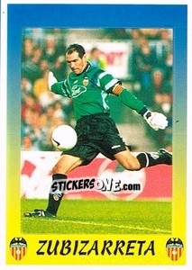 Sticker Zubizarreta - Liga Spagnola 1997-1998 n. 129 - Panini