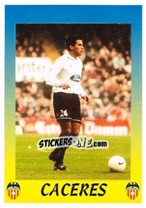 Cromo Caceres - Liga Spagnola 1997-1998 - Panini