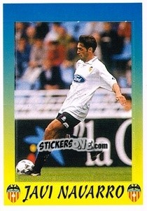 Sticker Javi Navarro - Liga Spagnola 1997-1998 - Panini