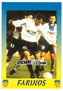 Figurina Farinos - Liga Spagnola 1997-1998 - Panini