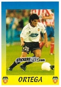 Sticker Ortega - Liga Spagnola 1997-1998 n. 140 - Panini