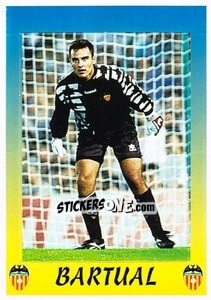 Sticker Bartual - Liga Spagnola 1997-1998 - Panini