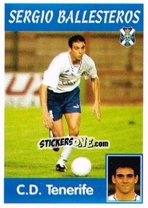 Sticker Sergio Ballesteros - Liga Spagnola 1997-1998 n. 149 - Panini