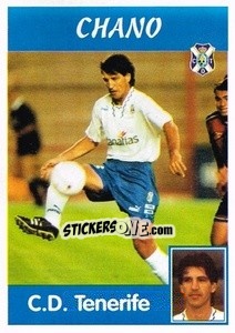 Cromo Chano - Liga Spagnola 1997-1998 - Panini