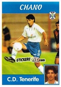 Figurina Chano - Liga Spagnola 1997-1998 - Panini