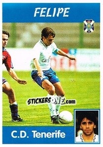 Sticker Felipe - Liga Spagnola 1997-1998 - Panini