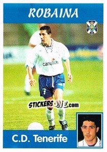 Sticker Robaina - Liga Spagnola 1997-1998 n. 156a - Panini