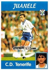 Figurina Juanele - Liga Spagnola 1997-1998 - Panini