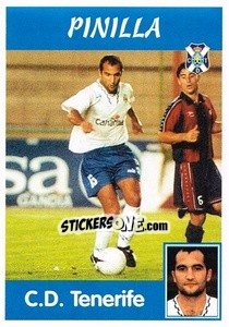 Cromo Pinilla - Liga Spagnola 1997-1998 - Panini