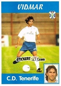 Sticker Vidmar - Liga Spagnola 1997-1998 n. 159a - Panini