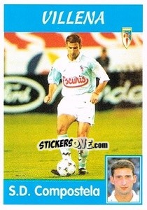 Sticker Villena - Liga Spagnola 1997-1998 - Panini