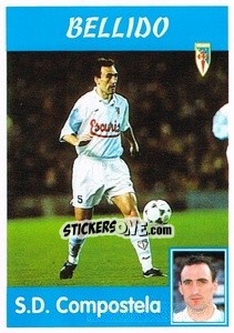 Figurina Bellido - Liga Spagnola 1997-1998 n. 164 - Panini
