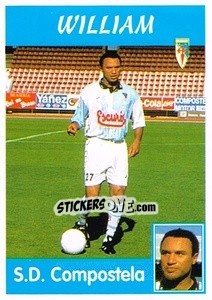 Sticker William - Liga Spagnola 1997-1998 n. 165 - Panini