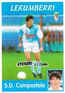 Sticker Lekumberri - Liga Spagnola 1997-1998 - Panini