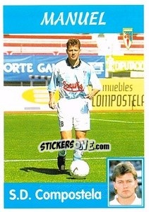 Cromo Manuel - Liga Spagnola 1997-1998 - Panini