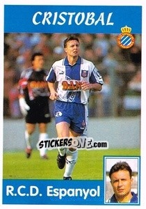 Sticker Cristobal - Liga Spagnola 1997-1998 - Panini