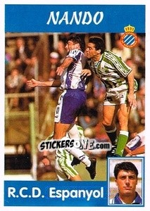 Sticker Nando - Liga Spagnola 1997-1998 n. 179 - Panini