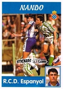 Cromo Nando - Liga Spagnola 1997-1998 - Panini