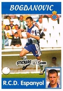 Cromo Bogdanovic - Liga Spagnola 1997-1998 - Panini