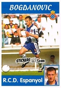 Sticker Bogdanovic - Liga Spagnola 1997-1998 n. 185 - Panini