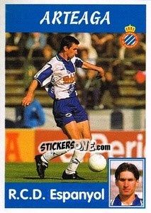 Figurina Arteaga - Liga Spagnola 1997-1998 - Panini