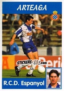 Sticker Arteaga - Liga Spagnola 1997-1998 n. 186 - Panini