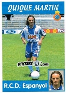 Sticker Quique Martin - Liga Spagnola 1997-1998 - Panini