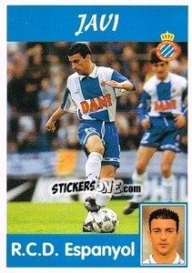 Sticker Javi - Liga Spagnola 1997-1998 - Panini
