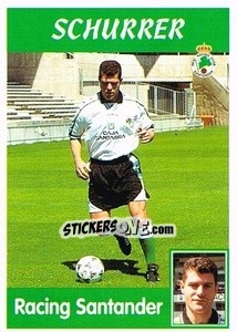 Figurina Schurrer - Liga Spagnola 1997-1998 - Panini