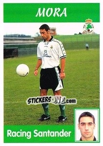 Figurina Mora - Liga Spagnola 1997-1998 - Panini