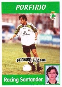 Cromo Porfirio - Liga Spagnola 1997-1998 n. 203 - Panini