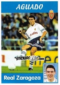 Figurina Aguado - Liga Spagnola 1997-1998 - Panini